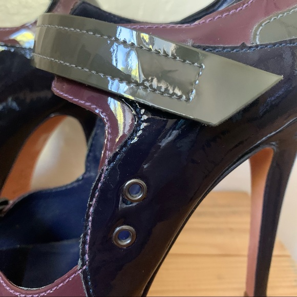 Aldo Colorblock Platform Pumps - size 7/37 - Picture 6 of 12